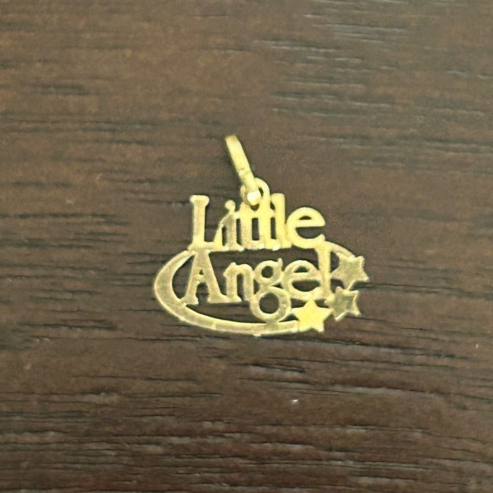 14kt gold charm